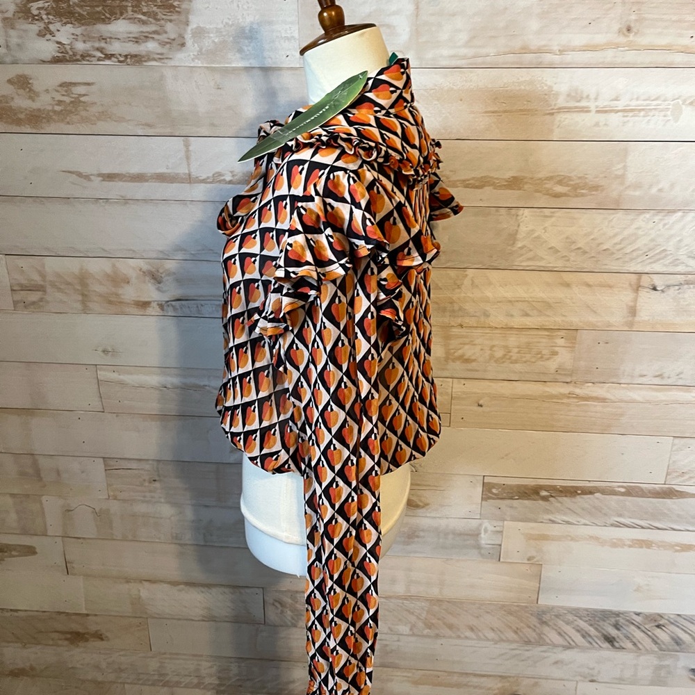 FARM Rio Multicolor Geometric Blouse - Picture 4 of 12